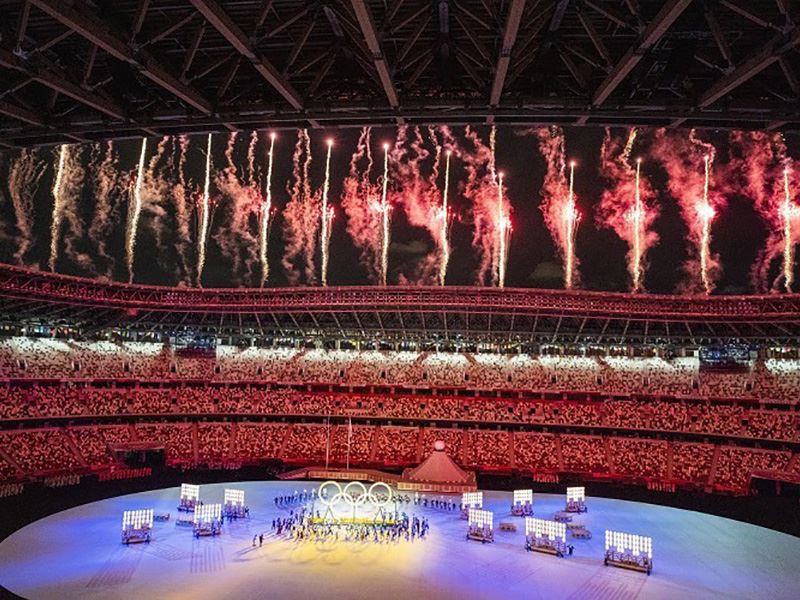 2020 Tokyo Olympics At Japan National Arena